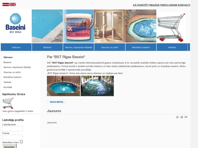 BST Rīgas baseini, SIA